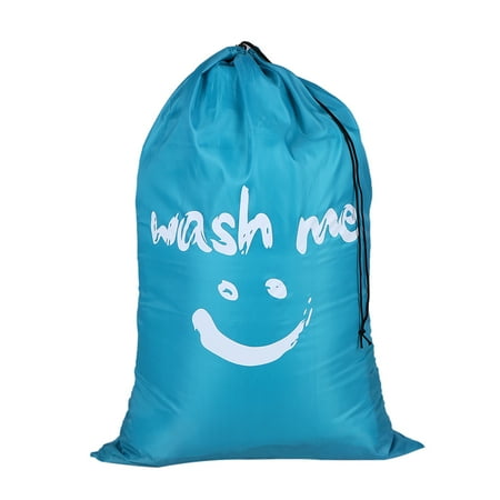 Retro Happy Face Mesh Laundry Bag