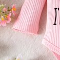 thumbnail image 6 of MEZZALL Newborn Baby Girl Clothes Outfits Rib Knit Bodysuit Romper Floral Pants Headband Hat Coing Hoe Outfit, 6 of 9