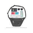 thumbnail image 5 of Everest 13.5" Signature Waist Pack - Medium, Black All Ages, Unisex 044MD-BK, Crossbody Fanny Pack Belt Bag, 5 of 5