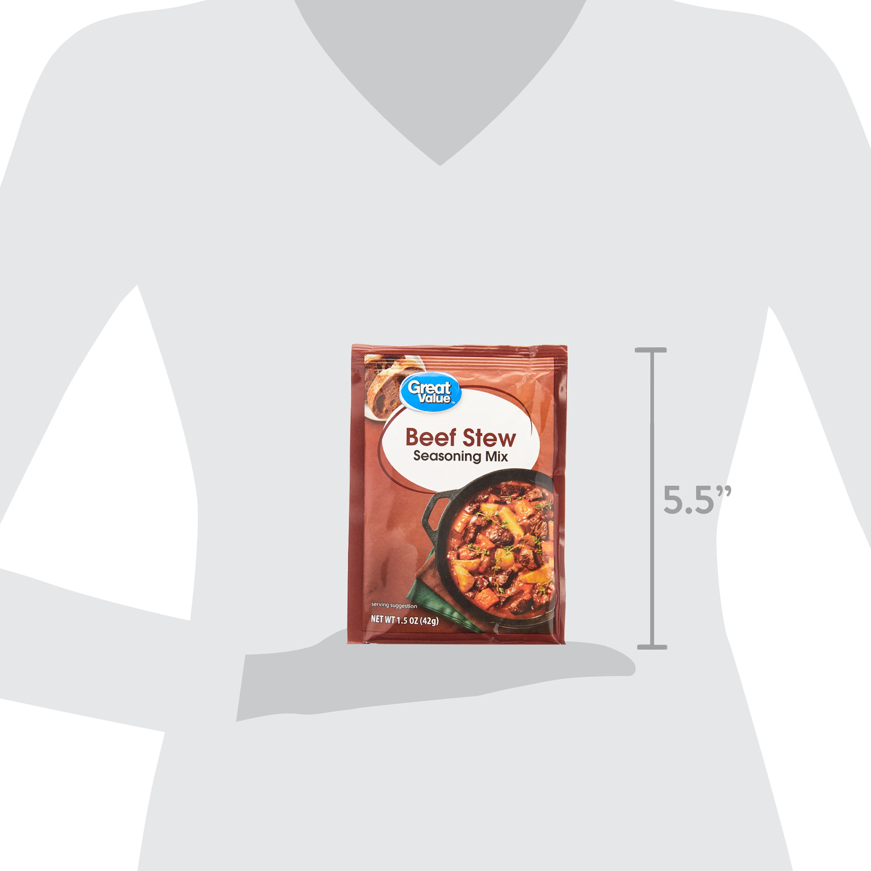 Great Value Beef Stew Seasoning Mix, 1.5 oz