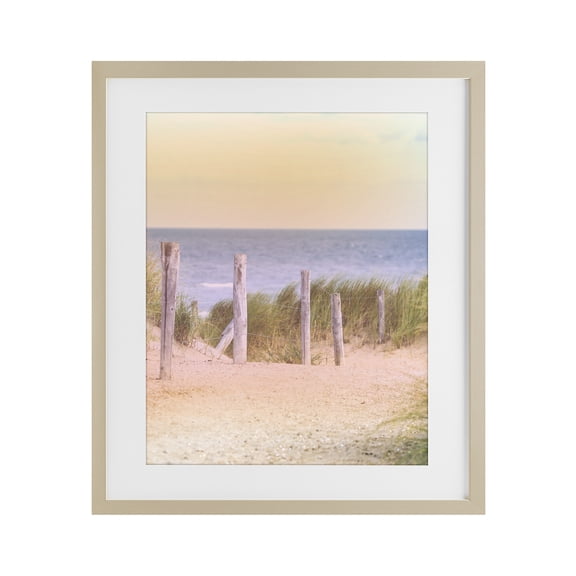 Stupell Industries Carefree Beach Vacation Birch Framed Print Under Glass, design by Marcus Prime