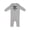 AC-Heather Grey, variant on Future Nurse Anesthetist Baby Romper Coveralls