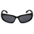 thumbnail image 5 of Y2K Gafas de sol envolventes de moda, tonos ovalados plateados, gafas de sol deportivas, gafas estéticas cibernéticas para mujeres y hombres, 5 of 5