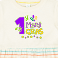 thumbnail image 4 of Inktastic My 1st Mardi Gras with Dots Girls Baby Dress, 4 of 5