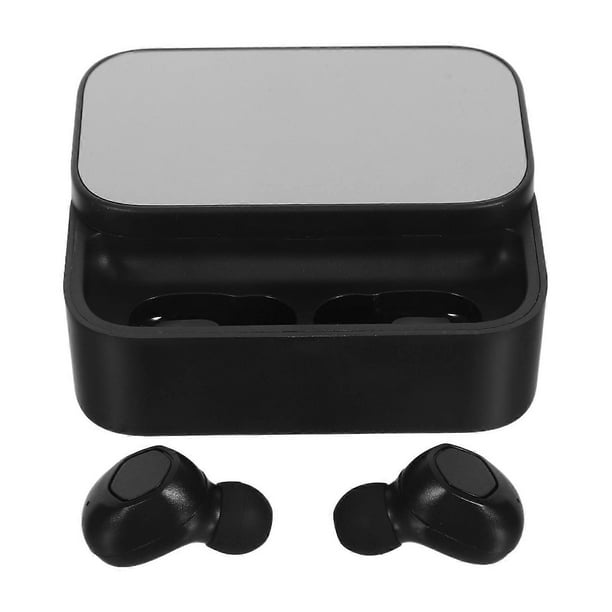 Noise Cancelling Earbuds 1 Set Ideal For Sports Travel And Office Use Black Digital Display Rechargeable Design