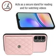 thumbnail image 3 of Nalacover Crossbody Wallet Case for Samsung A05s RFID Blocking Card Slot Holder, Magnetic Flip Folio Purse Case, PU Leather Envelope Design Handbag Women Girls for Samsung Galaxy A05s, Pink, 3 of 10