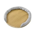 thumbnail image 1 of TISHITA Rattan Pet Cooling Mat Easy to Clean Outdoor Indoor 3D Pad Breathable Waterproof 40cm, 1 of 8