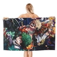 thumbnail image 6 of My Hero Academia Beach Towel, Microfiber Oversized Bath Towel, Super Absorbent Towel For Travel Swimming Pool Camping Yoga, Quick-Drying Lightweight Sand Free Towel, 52*32 Inch, 6 of 9