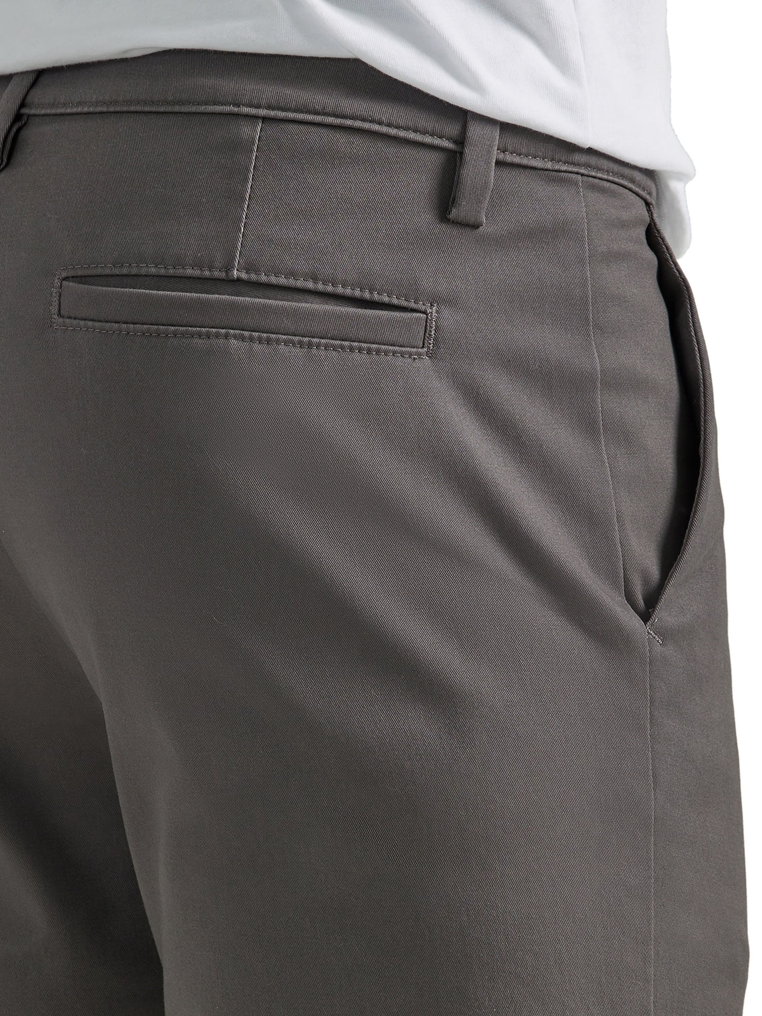 Lee® Men's Legendary Flat Front Slim Straight Pant with Wrinkle Resist
