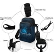 thumbnail image 5 of HELLHERO Leakproof Adjustable Crossbody Bag for Daily Use(Sunflower Meadow Cow), 5 of 7