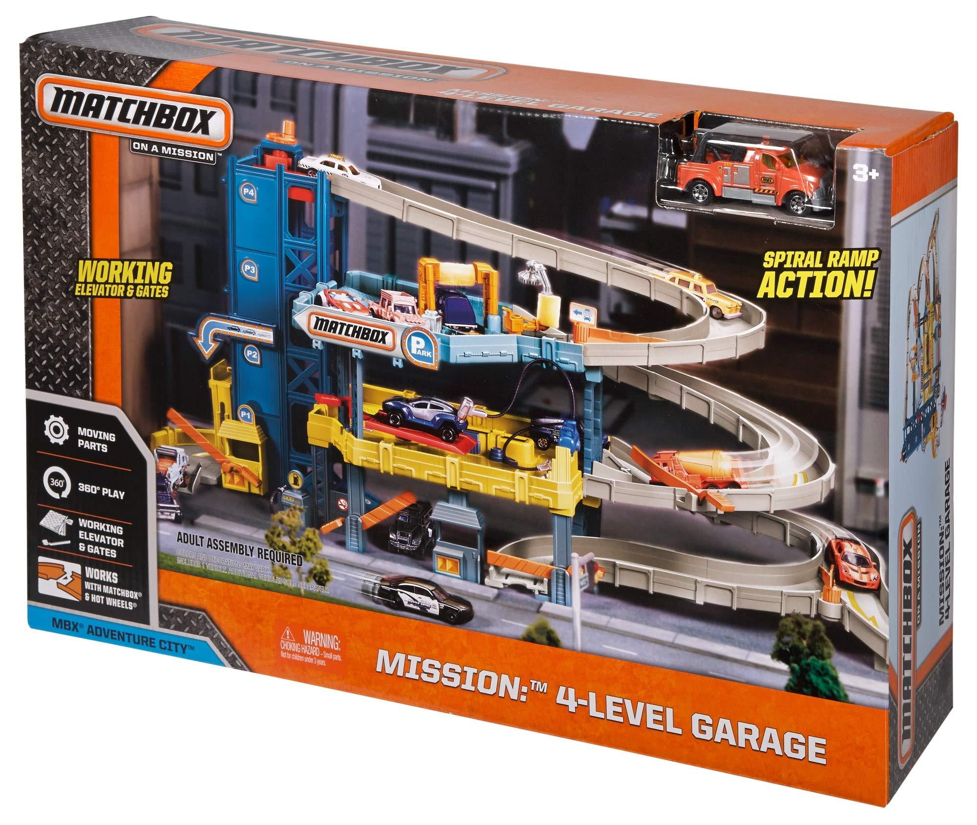 matchbox 4 level garage walmart
