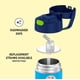 thumbnail image 4 of Botella de agua THERMOS FUNTAINER Baby Shark 350 ml de acero inoxidable, 4 of 7
