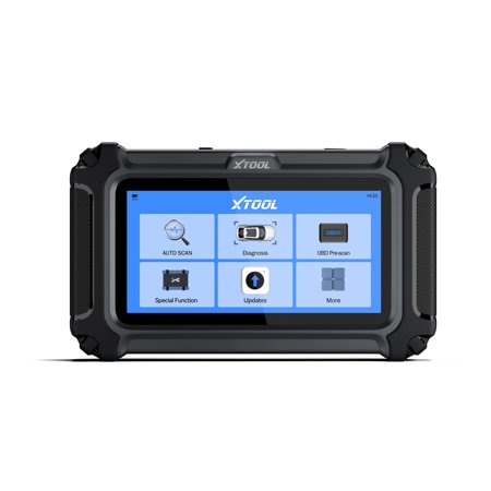 XTOOL D5 OBD2 Scanner 4-System Car Diagnostic Tool with 9 Reset Functions, Engine ABS SRS Transmission Code Reader, Oil & EPB Reset, AutoVIN, CAN FD & FCA AutoAuth, Free Updates