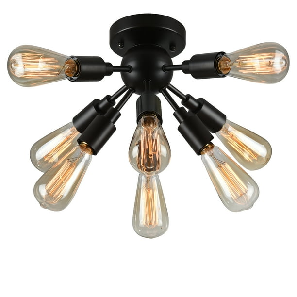 Juvan Antique Bronze Edison Bulbs 8 Light Ceiling Com Juvan Antique Bronze Edison Bulbs 8, Antique Bronze Ceiling Light Fixtures