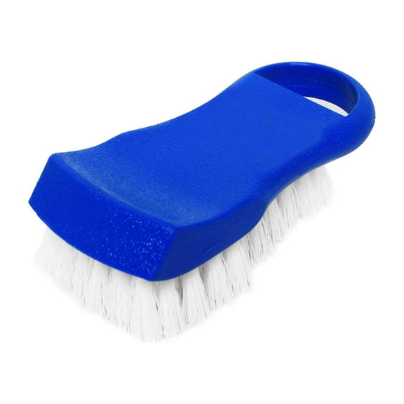 Excellante 6" x 2 1/2" x 2" cutting board brush, plastics, blue, comes in each