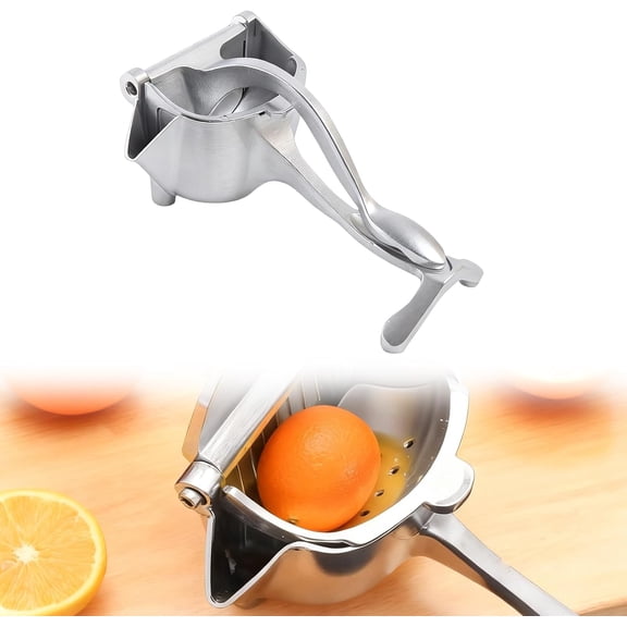 Fresh Fruit Juice Extractor, 2026 New Heavy Duty Hand Juicer Squeezer Lemon Juicer Manual Hand Press with Ergonomic Grip, Easy to Clean for Orange Citrus Lime Grapefruit Home Kitchen Tool (1)