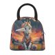thumbnail image 1 of Fotbe Starry Sky Cute Horse Bolsa de Almuerzo con Estampado, Lonchera Aislada, Contenedor de Comida Reutilizable Tipo Cooler a Prueba de Fugas, 1 of 6