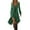 Green, variant on Steampunk Gothic Coat Dress for Women Long Sleeve with Belt Lace Up Front Crinkled Texture Bat Wing Sleeves Irregular Lace Hem Victorian Cyberpunk Cosplay Costume