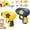 MIX*2-B, variant on Cat Toy Disc Launcher,Cat Toy Propeller Launcher with Colorful Flying Propellers Set,Cat Playing Tracking Interactive Toys for Kitten Chasing Training Hunting