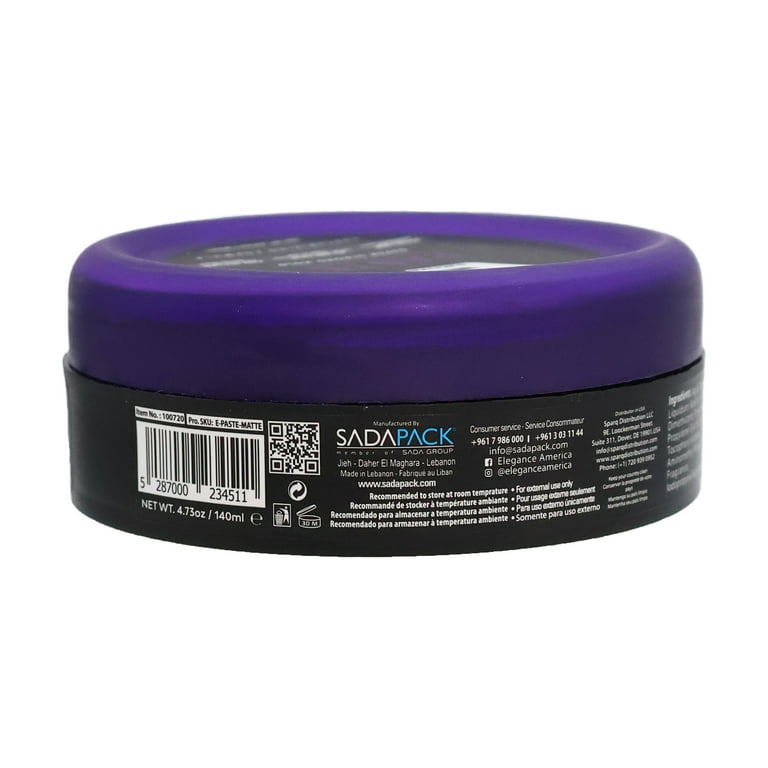 Elegance - Matte Paste Super Strong - 140ml Elegance - Matte Paste Super Strong - 140ml