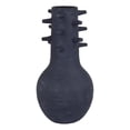 thumbnail image 2 of Enya Flower Vase, 3D Spiked Accent Narrow Neck, Black Ceramic, 18 Inch, 2 of 7