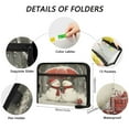 thumbnail image 3 of WOBOGO Snowman Couple Expanding File Folder Letter Size Accordion Filing Organizer 13 Pocket Separate Organ Pocket, 3 of 7