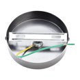 thumbnail image 4 of Ceiling Plate Chassis, Ceiling Light Holder Round Plate Ceiling Lamp Base DIY Aluminum Reliable Sturdy  For Office For Home For Bedroom, 4 of 8