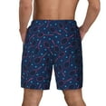 thumbnail image 2 of Lsque Mens Swim Trunks Tennis Racket Pattern - Bathing Suit Compression Liner - Beach Swim Shorts Swimwear - (S-3XL) - Stretch Quick Dry -Medium, 2 of 9
