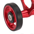 thumbnail image 2 of Bicycle Mudguard Easywheel Mudguard Rollers Wheels Double Wheel for for Brompton Folding Bike for DahonRed, 2 of 4