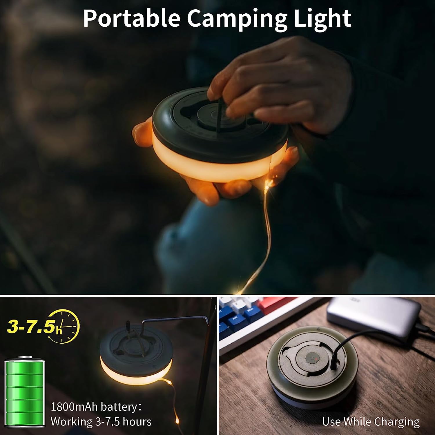 2023 New Multifunctional Camping String Lights🔥Last Day