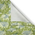 thumbnail image 6 of Ambesonne Hummingbirds Valance & Curtain, Garden Hummingbird, 55"x36", Lime Green Blue Cream, 6 of 6