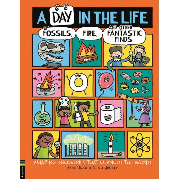 A Day in the Life of Fossils, Fire and Other Fantastic Finds: Amazing Discoveries That Changed the World, (Hardcover)