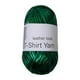 thumbnail image 1 of Camiseta metalizada, hilo para tejer tela, hilo para tela ligera, hilo para bolso de crochet Verde, 1 of 9