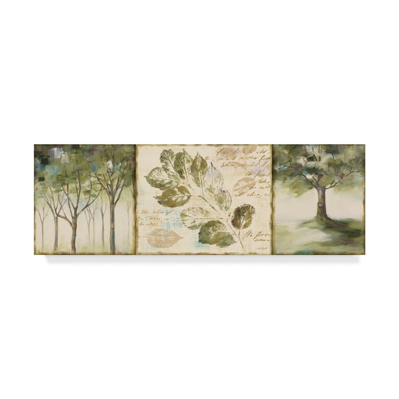 Trademark Fine Art 'Hopes and Greens I' Canvas Art by Lisa Audit