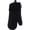 Black, variant on KAF Home Cat Cora Silicone Oven Mitt, Red