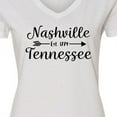 thumbnail image 4 of Inktastic Nashville Tennessee Est.1779 Women's V-Neck T-Shirt, 4 of 5