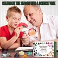 thumbnail image 3 of Calendario de cuenta atrás: minerales, piedras preciosas y cristales de 24 días, calendario de Adviento con 24 piedras preciosas para abrir cada día para niños y adultos, 3 of 5
