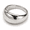 Silver, variant on Men's Chunky Dome Ring, Stainless Steel Minimalist Modern Fashion Ring with Rounded Profile, US Sizes 6-10, Office Style, Casual Weekend Wear, Birthday Gift