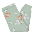 thumbnail image 3 of Gerber set pijamas verdeo rosa niña algodón seguro conjunto dormir 1 a 5 años, 3 of 5