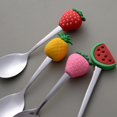 thumbnail image 5 of Grandest Birch 4PCS(sent 1PC) Tea Spoon Adorable Convenient Fruit Shaped Mini Cartoon Ice Cream Scoop for Restaurants, 5 of 6