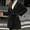 Black, variant on Women's Double Face Wool Wrap Trench Coat Open Front Knit Lapel Cardigan Long Sleeve Tie Belt Overcoats