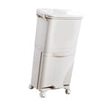 thumbnail image 1 of Dry Wet Sorting Trash Can, Plastic Dry Wet Classification Trash Can  for Home 2 Layers 29L 36x26x77cm, 1 of 8