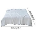 thumbnail image 2 of chaungfeng Luxe Cooling Comforter Quilt for Hot Sleepers and Night Sweats, Double-Sided Cold Breathable Lightweight Blanket, Washable Cool Silk Air Conditioning Quilt (3 Size), 2 of 6