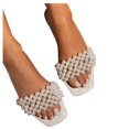 thumbnail image 3 of VerPetridure White Sandals Women Fashion Women's Casual Shoes Breathable Outdoor Leisure Sandals Slippers, 3 of 7