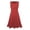 Red, variant on Elvqul Dresses for Women Mini Pullover Dresses Sleeveless V Neck Plain Summer Tunic Juniors Dresses