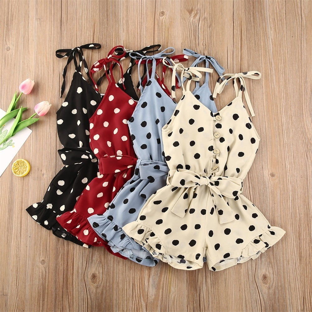 polka dot romper baby