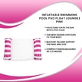 thumbnail image 7 of Inflatable Swimming Pool PVC Float Lounge | Pink, 7 of 7