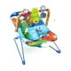 thumbnail image 1 of Raganet cartoon deluxe silla vibradora mecedora de bebe musical con juegos azul, 1 of 5