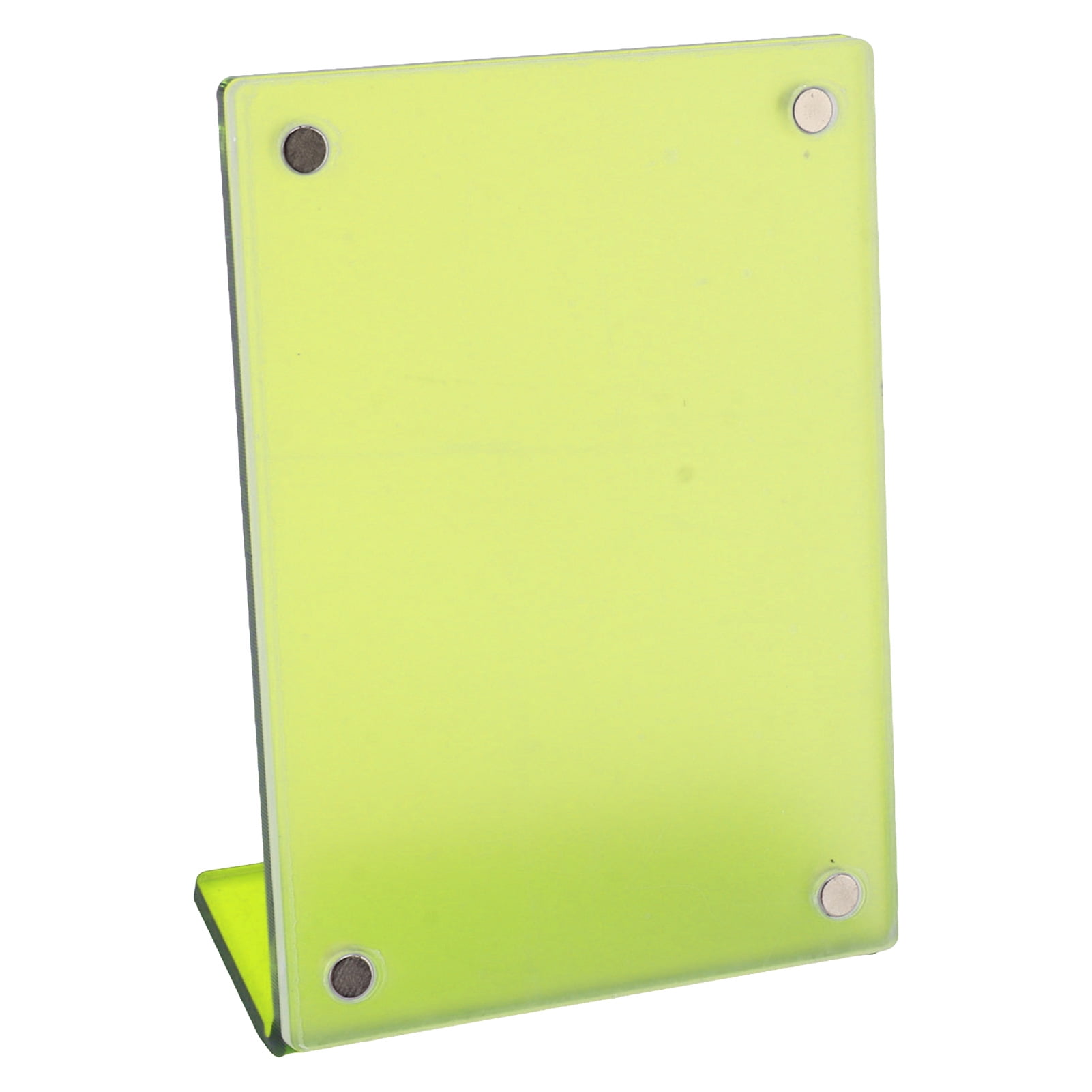 Acrylic Picture Frame 3Inch Display Stands Sign Holder Photo Slanted