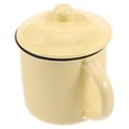 thumbnail image 3 of Taza de café portátil para fiestas, taza de leche para el hogar, accesorio para acampar, taza de fondo plano, taza de jugo de porcelana, taza vintage, taza para acampar, 3 of 8